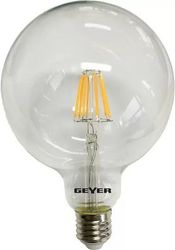 lamptiras geyer led glompos filament g95 6w e27 4000k 700lm photo lamptiras geyer led glompos filament g95 6w e27 4000k 700lm photo