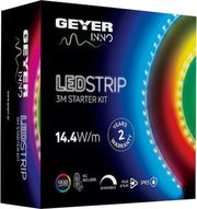 geyer led strip kit 144w 12v rgb ip20 3m rgb controller driver photo