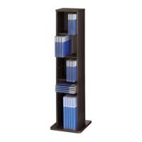 hama cd dvd tower roma 60 cds 24 dvds espresso photo