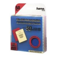 hama 33801 cd dvd thikes pp polypropylenio 50pcs color photo