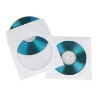 hama 51173 cd xartinoi fakeloi sleeves white 50 tem photo