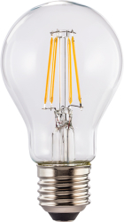 lampa led hama filament e27 dimmable photo