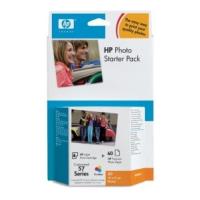 fotografiko paketo hp 57 series 60 fylla premium photo paper a6 me oem q7942ae photo