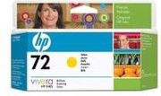 gnisio melani hewlett packard no 72 vivera kitrino yellow 130ml me oem c9373a photo