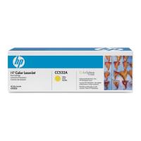 gnisio hewlett packard yellow toner me oem cc532a photo