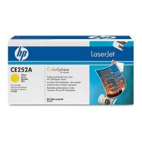 gnisio hewlett packard yellow toner me oem ce252a photo