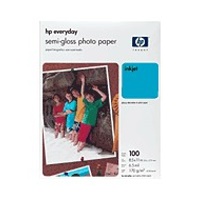 gnhsio xarti hewlett packard a4 everyday photo semi glossy paper 100 fylla me oem q2510a hg photo