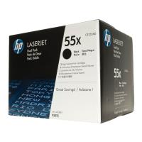 gnisio hewlett packard toner black dualpack me oem ce255xd photo