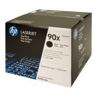 gnisio hewlett packard toner gia lj 600 601dn 601n dual pack black oem ce390xd photo