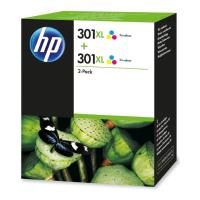 gnisio melani hewlett packard no301xl gia deskjet 1000 1010 twinpack 2xcolor oem d8j46ae photo