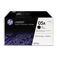 gnisio hewlett packard toner 05a gia lj p2035 2055 twinpack oem ce505d photo