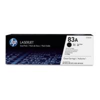 gnisio hewlett packard toner 83a gia lj pro mfp m125nw black twinpack oem cf283ad photo