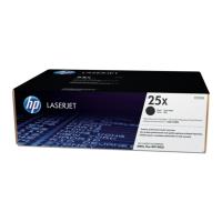 gnisio hewlett packard toner 25x gia lj enterprise m806 flow mf pm8305 black oem cf325x photo