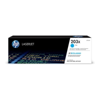 gnisio hewlett packard toner 203x hc cyan 25k me oem cf541x photo