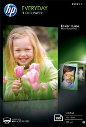 fotografiko xarti hp photo glossy 10x15cm 100 sheets me oem cr757a photo