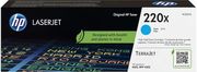 gnisio hewlett packard toner 220x cyan hc me oem w2201x photo