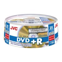 jvc dvd r 16x 47gb gold matt cakebox 25pcs japan made by taiyo yuden photo