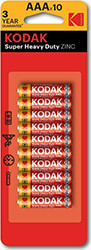 mpataria kodak heavy duty zinc r03 aaa 10tem