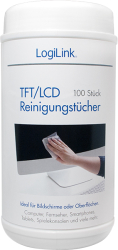 logilink rp0003 cleaning wipes for tft lcd und plasma screens photo