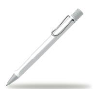 stylo lamy 219 safari shinny white photo