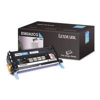 gnisio toner lexmark kyano cyan me oem x560a2cg photo