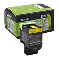 gnisio lexmark toner 80c2sy0gia cx310dn n cx410de dte e cx510de dhe dthe yellow oem 80c2sy0 photo