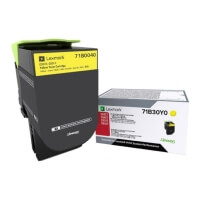 gnisio lexmark toneryellow me oem 71b0040 photo