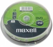 maxell dvd rw 47gb 4x 10pcs photo