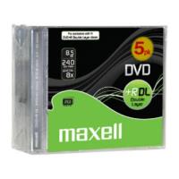 maxell dvd r 85gb 8x dual layer 5pcs photo