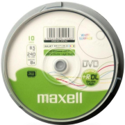 maxell dvd r dual layer 85 gb 8x printable 25 pcs photo
