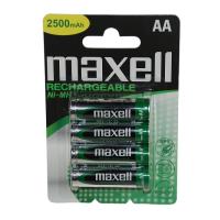 mpataries maxell rechargeable aa 2300mah 4 tem photo