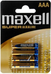 maxell super alkaline battery lr03 xl 4 pcs pack 15v maxell photo