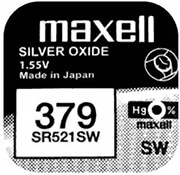 maxell button cell battery sr 626 silver sw ag4 377 155v photo