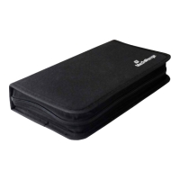 mediarangemedia storage wallet for 48 discs black photo