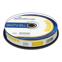mediarangedvd rw 47gb 4x mr451 cake box 10pcs photo
