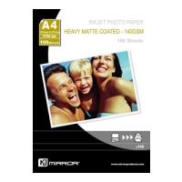 fotografiko xarti mirror heavy matt photo paper a4 140gsm 100 fylla photo