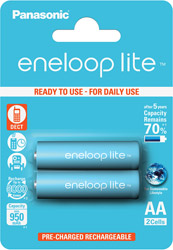 panasonic eneloop lite bk 3lcce 2x aa 950mah photo