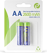 energenie eg ba aa26 01 ni mh rechargeable aa 2600mah 2pcs blister photo