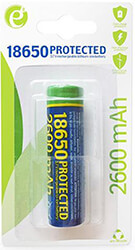 energenie lithium ion 18650 battery protected 2600 mah photo