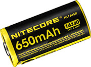 mpataria nitecore rcr123a usb 650mah nl1665r photo