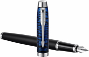 pena parker im se blue origin fountainpen f gb photo