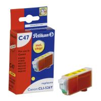 pelikan c47 symbato me canon cli 526 yellow photo