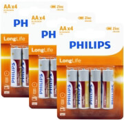 mpataria philips longlife aa 12tem