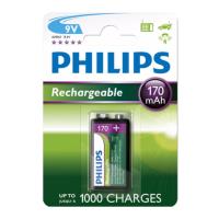 mpataria rechargeable philips 9vb1a17 10 9v 170mah 1 tem photo