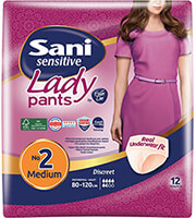 esoroyxa akrateias sani lady discreet pants no2 medium 12tem photo