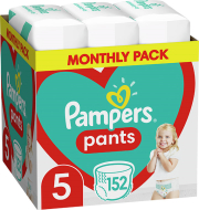 panes pampers pants no5 12 17kg 152 tmx monthly pack photo