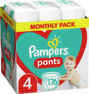 panes pampers pants no4 9 15kg 176 tmx monthly pack photo