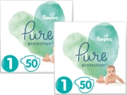 panes pampers pure protection no1 2 5kg 100tmx photo