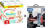 panes pampers premium pants no3 6 11kg 140 tmx multi pack ilodont oral b kids star wars photo