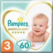 panes pampers premium care meg 3 60 tmx jumbo